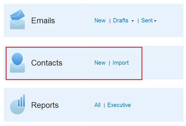Import recipients from Excel