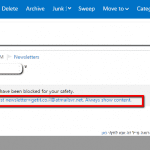 Hotmail Safe Senders