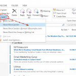 Outlook safe senders