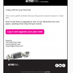 te restan tres días