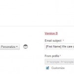 fill in details of the two versions